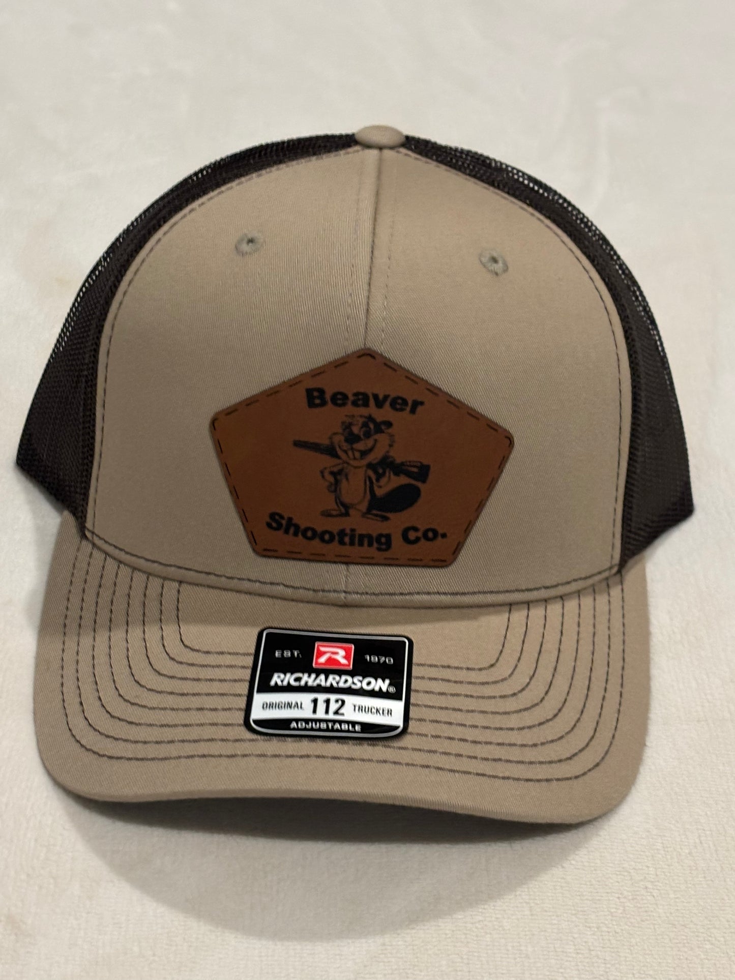 Brown and Tan Hat